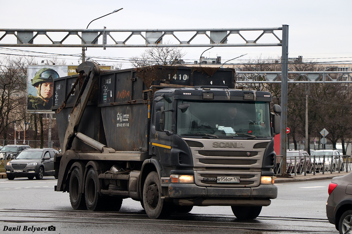 Санкт-Петербург, № В 956 ОР 178 — Scania ('2004) P360