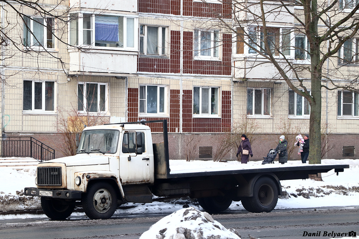 Санкт-Петербург, № М 277 НО 198 — ГАЗ-3309