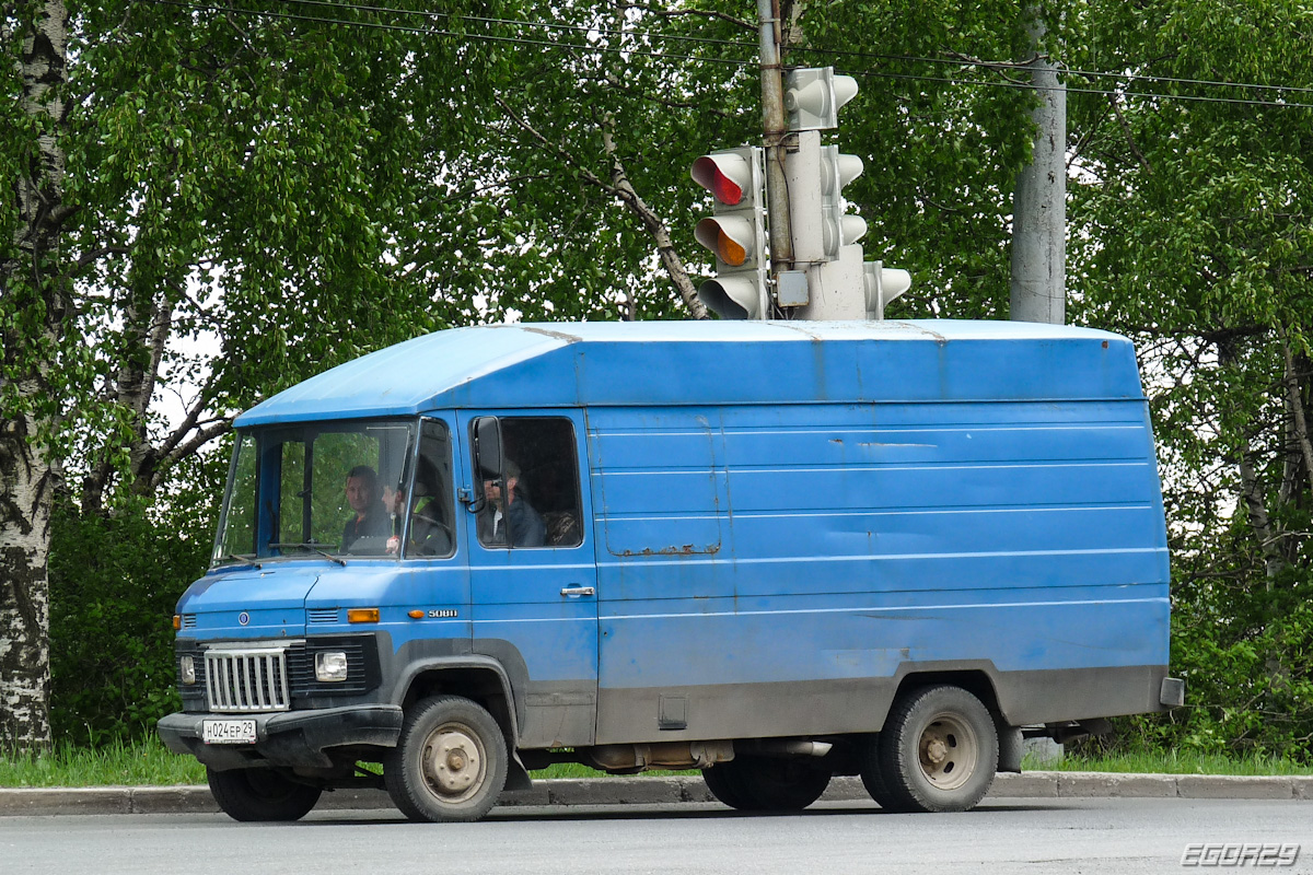 Архангельская область, № Н 024 ЕР 29 — Mercedes-Benz T2 ('1967)