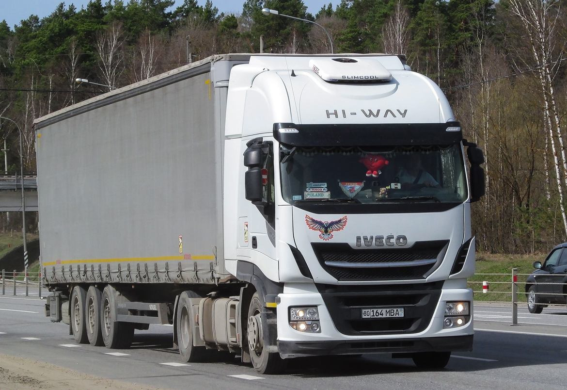 Узбекистан, № 80 164 MBA — IVECO Stralis ('2012) 460