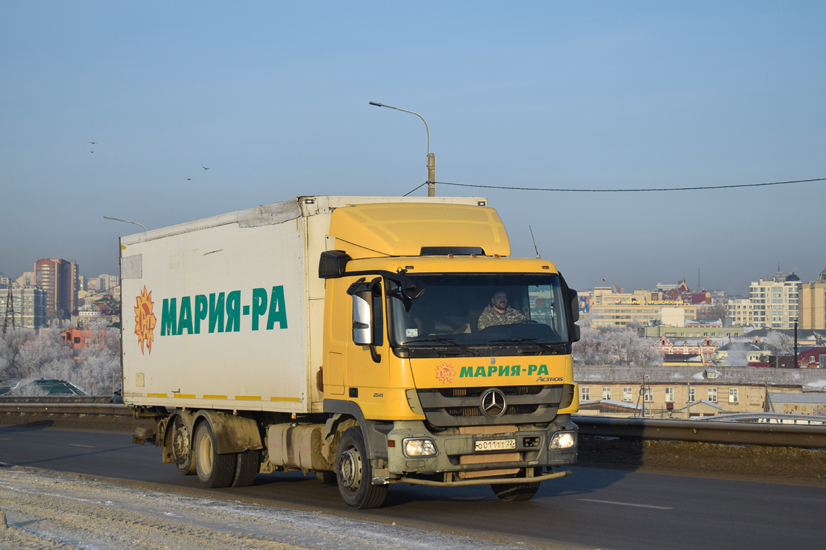 Алтайский край, № О 011 ТТ 22 — Mercedes-Benz Actros ('2009) 2541