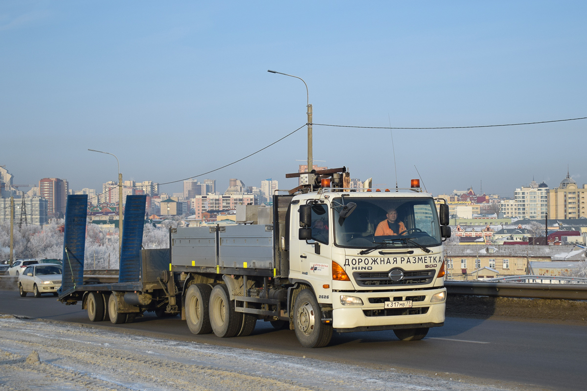 Алтайский край, № К 317 МВ 77 — Hino 500