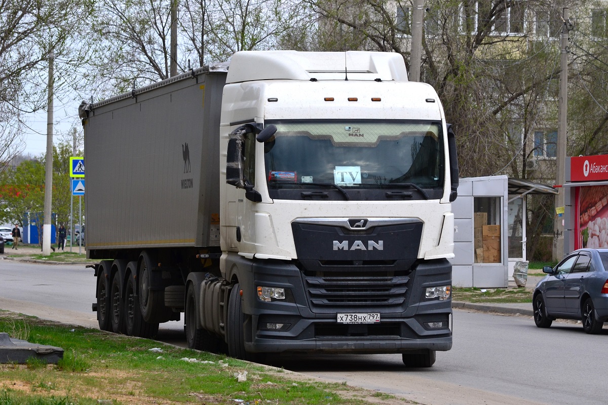 Ростовская область, № Х 738 НХ 797 — MAN TGX ('2020) 18.400