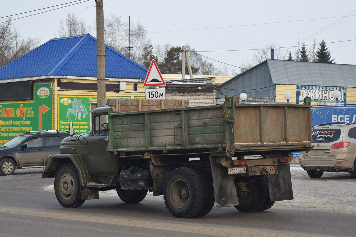 Алтайский край, № Р 781 ОУ 22 — ЗИЛ-130 (общая модель)