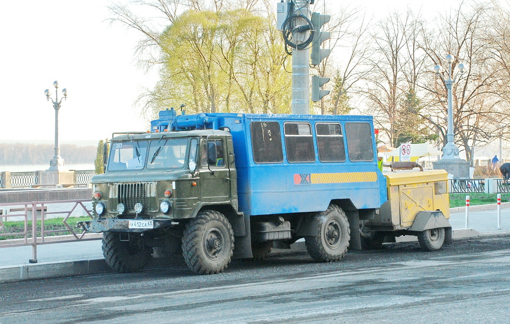 Самарская область, № У 412 СА 63 — ГАЗ-66-01