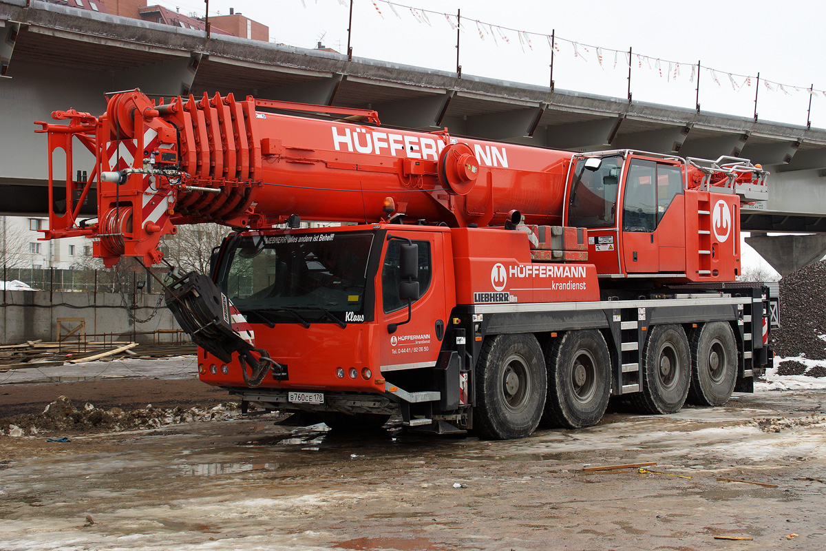 Санкт-Петербург, № В 760 СЕ 178 — Liebherr (общая модель)