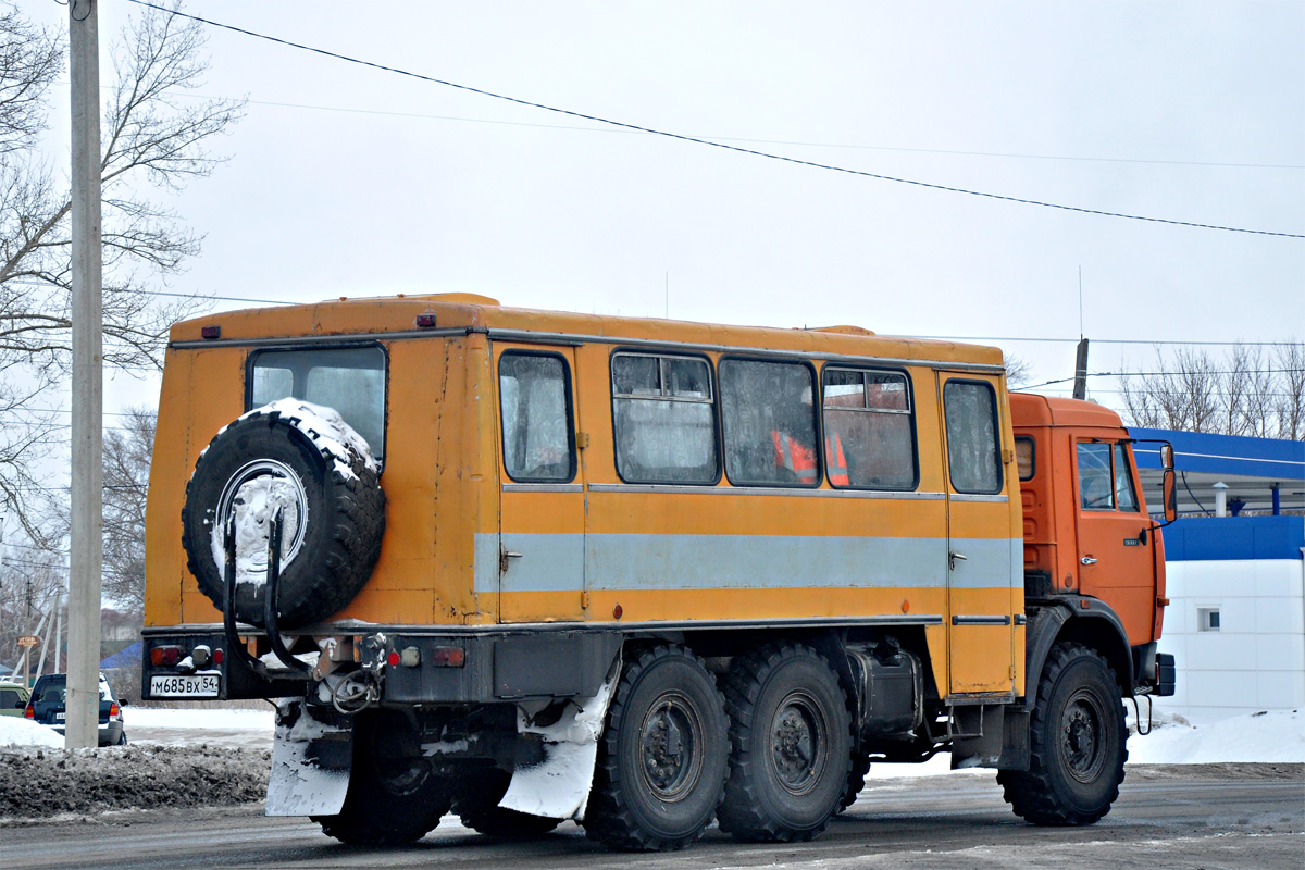 Новосибирская область, № М 685 ВХ 54 — КамАЗ-43114-02 [43114C]