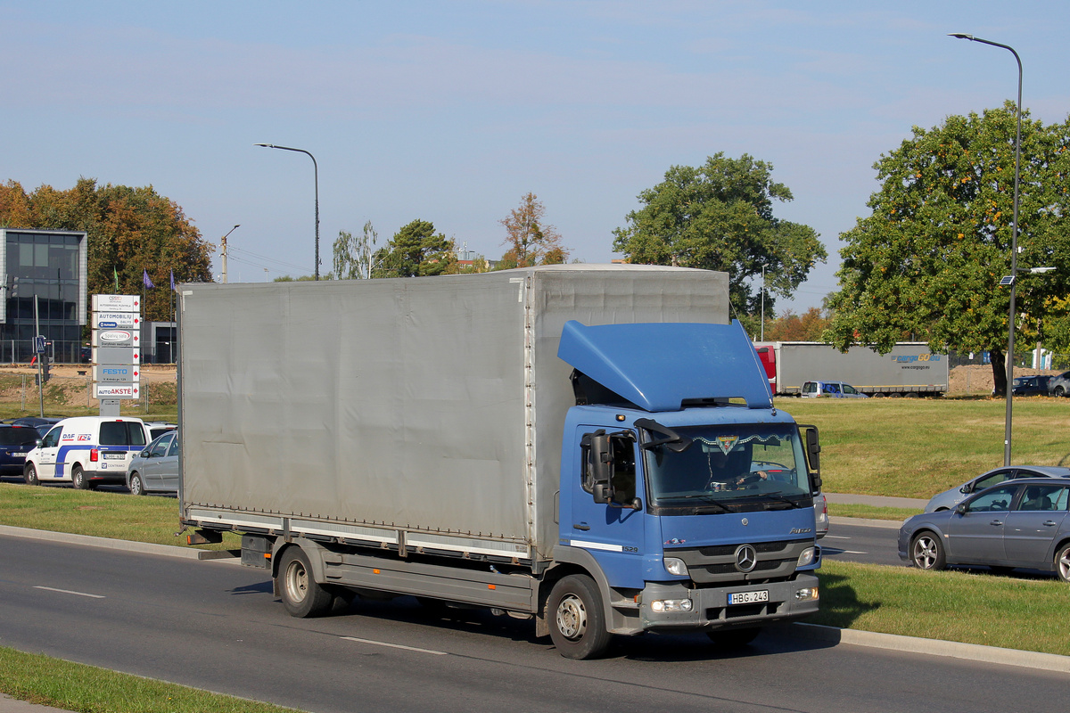 Литва, № HBG 243 — Mercedes-Benz Atego (общ.м)