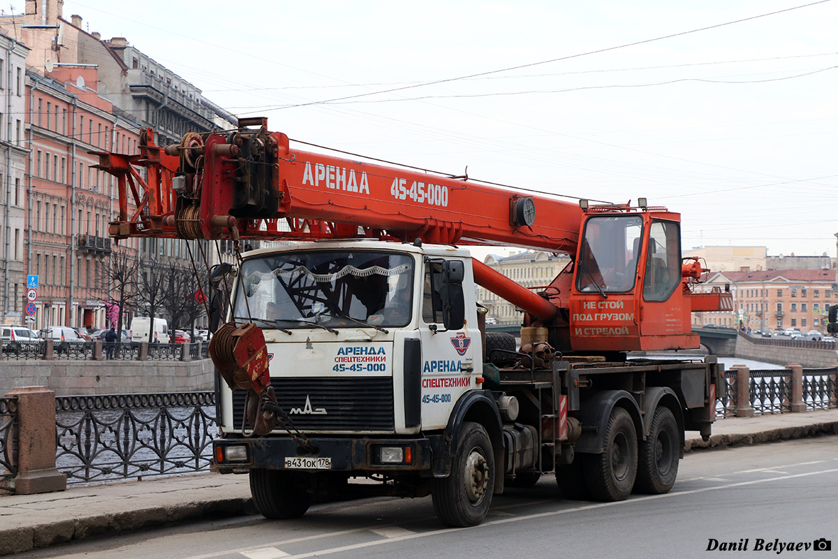 Санкт-Петербург, № В 431 ОК 178 — МАЗ-6303A3