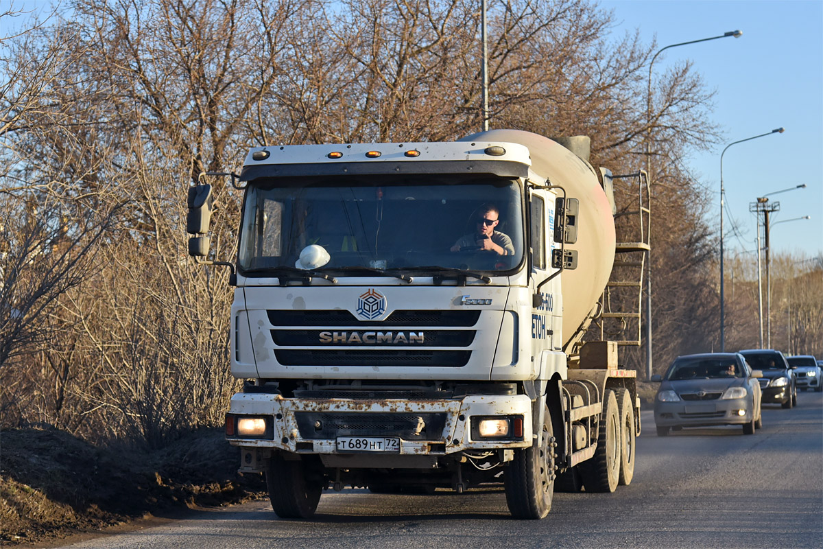 Тюменская область, № Т 689 НТ 72 — Shaanxi Shacman F3000 SX525x