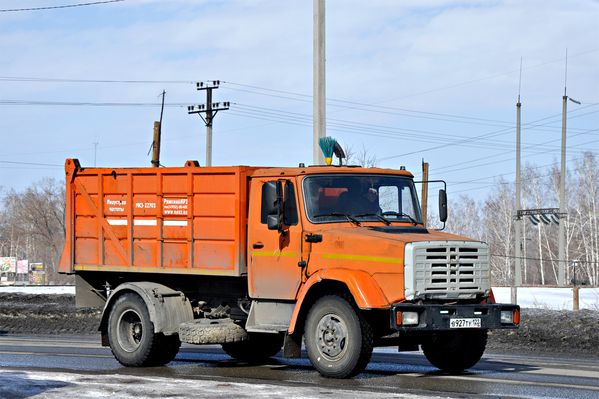 Алтайский край, № В 927 ТУ 122 — ЗИЛ-432932