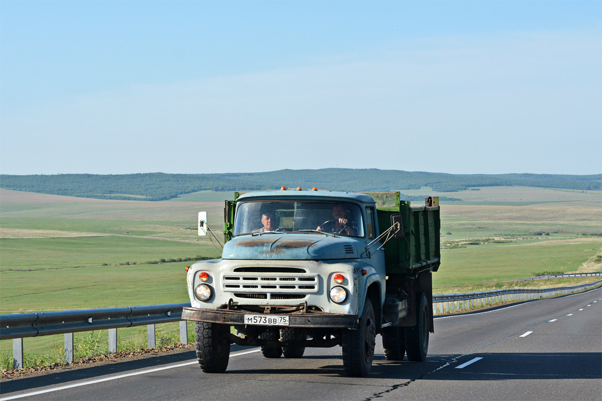 Забайкальский край, № М 573 ВВ 75 — ЗИЛ-495710