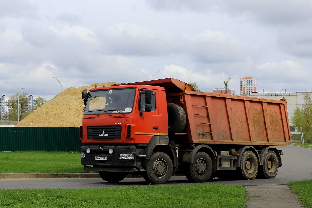 Гродненская область, № АМ 3950-4 — МАЗ-6516 (общая модель)