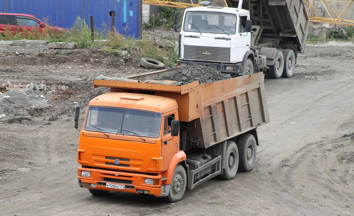 Челябинская область, № К 720 РЕ 174 — КамАЗ-6520 [652000]