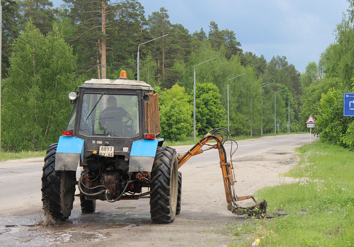 Рязанская область, № 8893 РУ 62 — Беларус-82.1