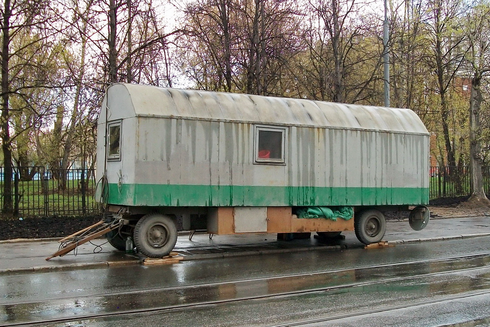 Москва, № (77) Б/Н ПР 0004 —  Модель неизвестна; Москва — Прицепы без номеров