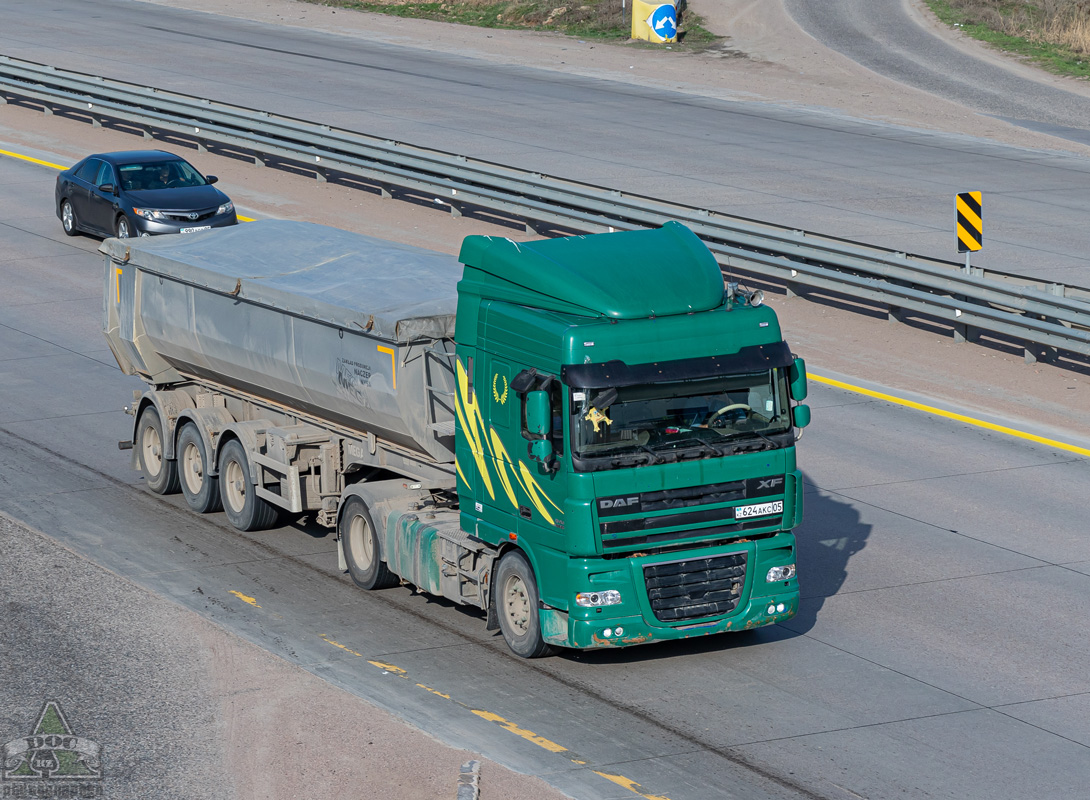 Алматинская область, № 624 AKC 05 — DAF XF105 FT