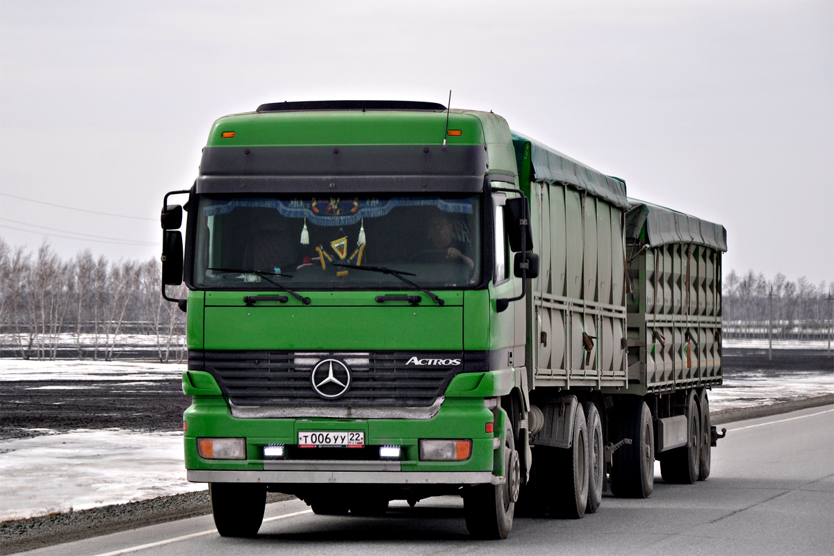 Алтайский край, № Т 006 УУ 22 — Mercedes-Benz Actros ('1997) 2540