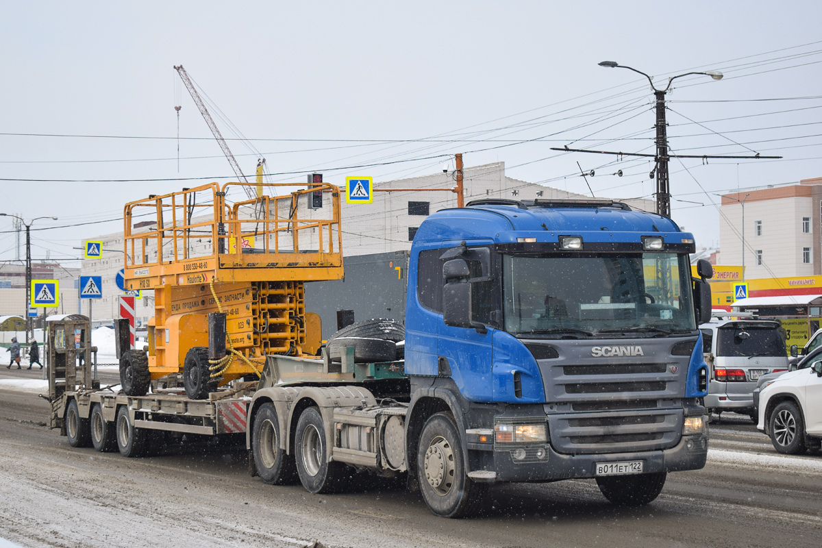 Алтайский край, № В 011 ЕТ 122 — Scania ('2004) P380