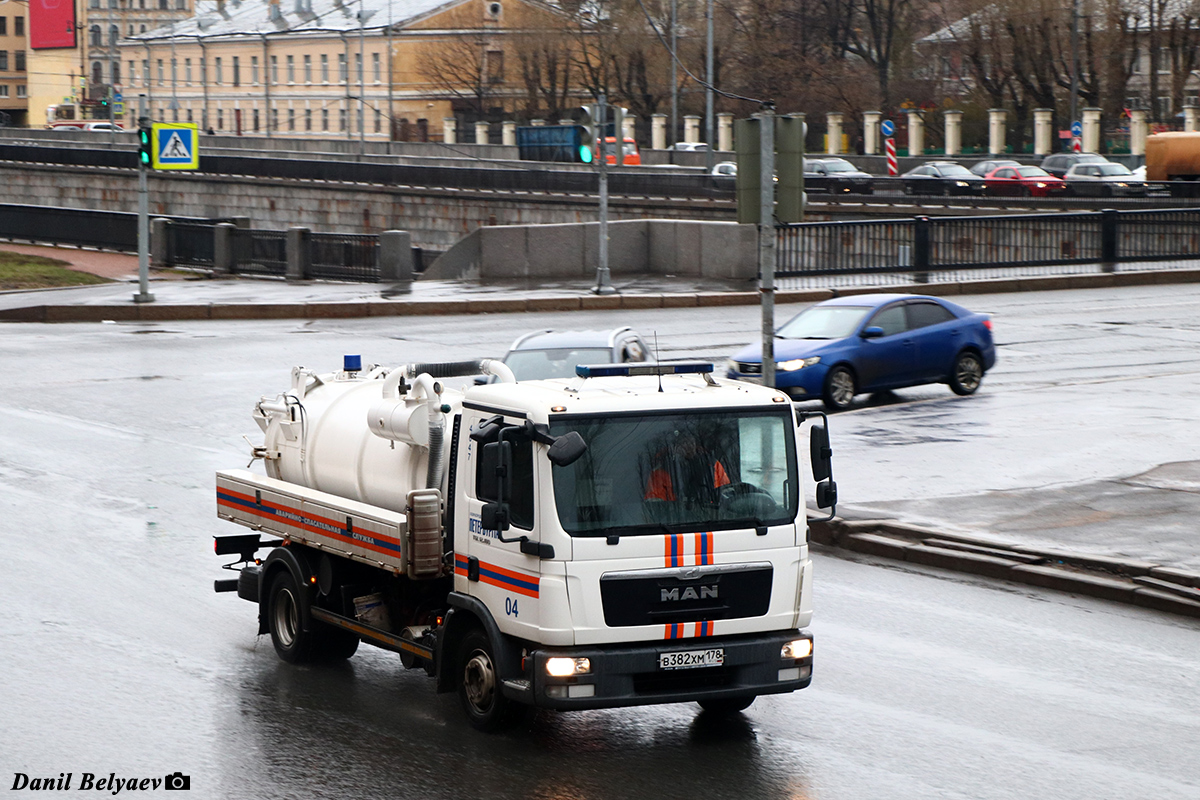 Санкт-Петербург, № В 382 ХМ 178 — MAN TGL 12.180