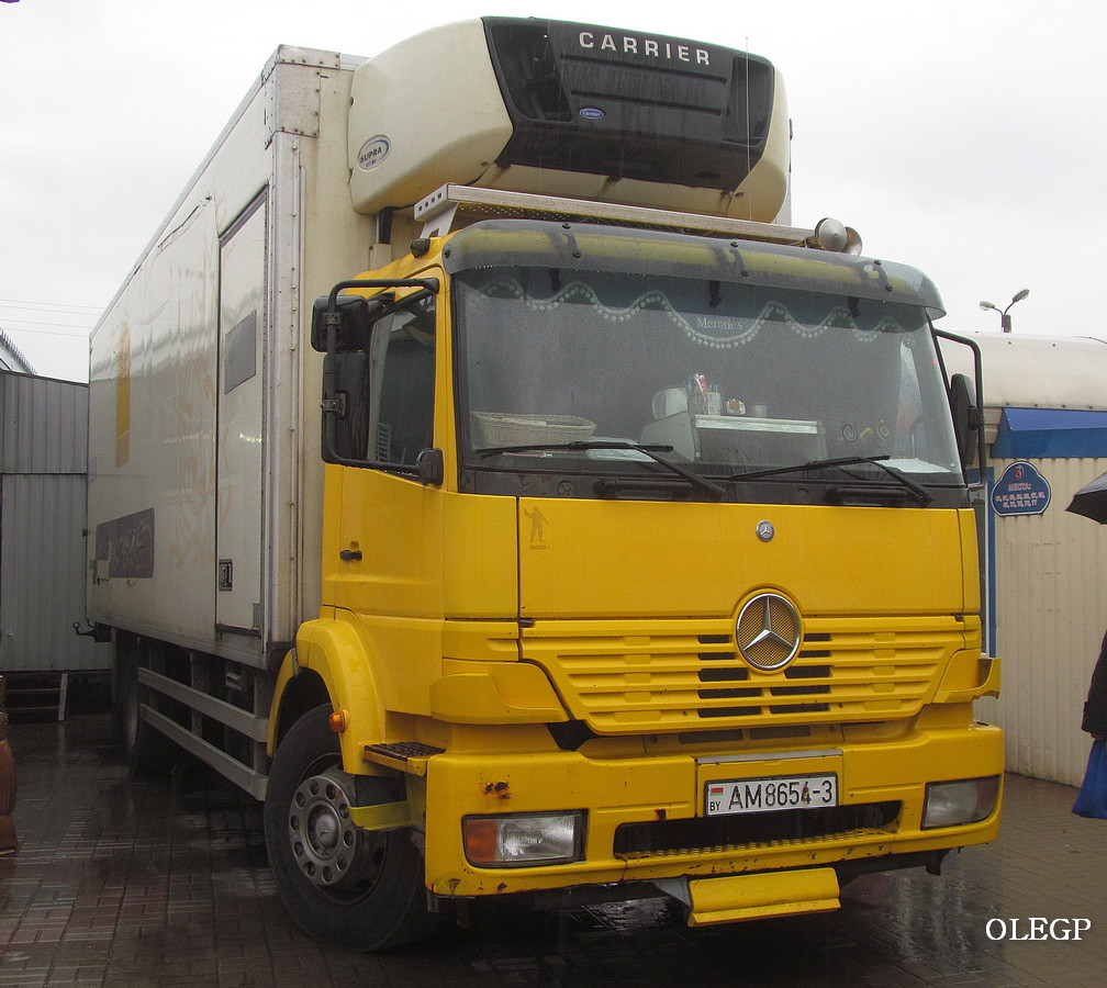 Гомельская область, № АМ 8654-3 — Mercedes-Benz Atego (общ.м)