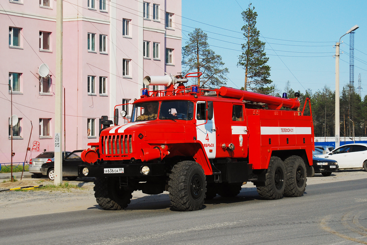 Ямало-Ненецкий автоном.округ, № А 636 ОА 89 — Урал-4320-40