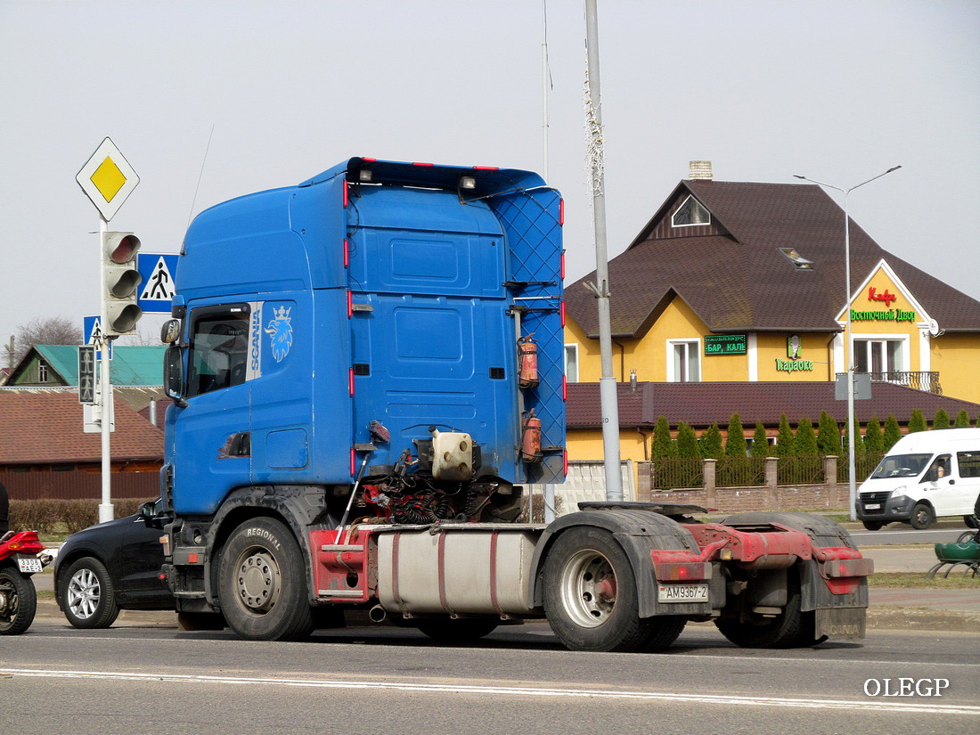 Витебская область, № АМ 9367-2 — Scania ('1996) R124L