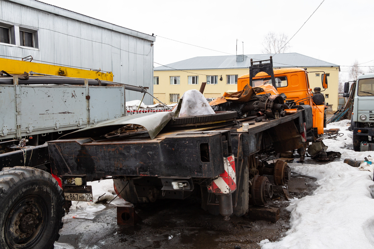 Томская область, № К 867 НР 70 — Урал-4320-40