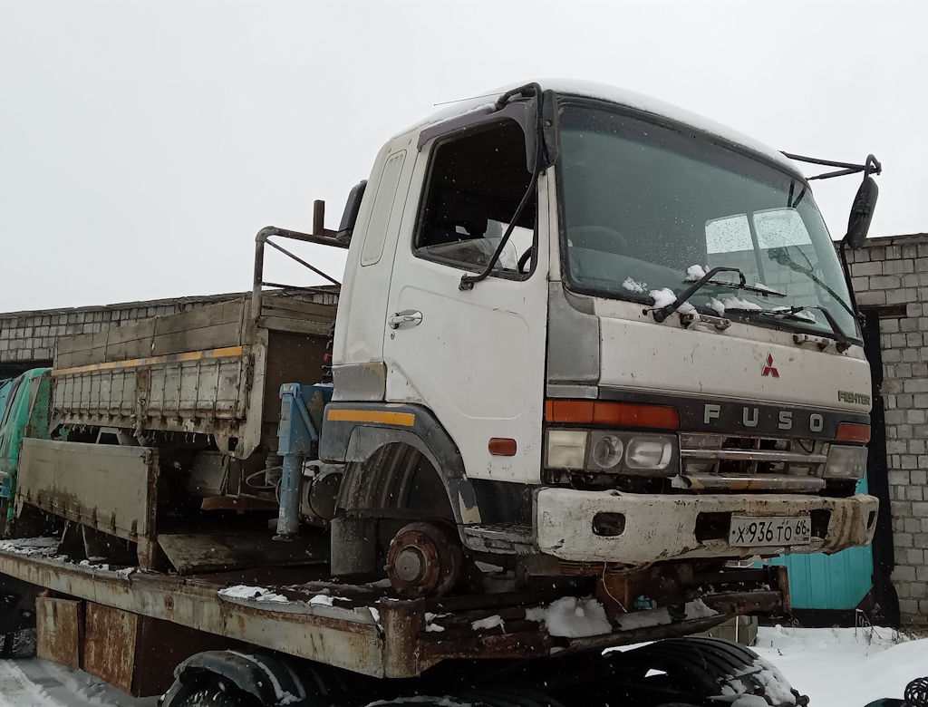 Свердловская область, № Х 936 ТО 66 — Mitsubishi Fuso Fighter