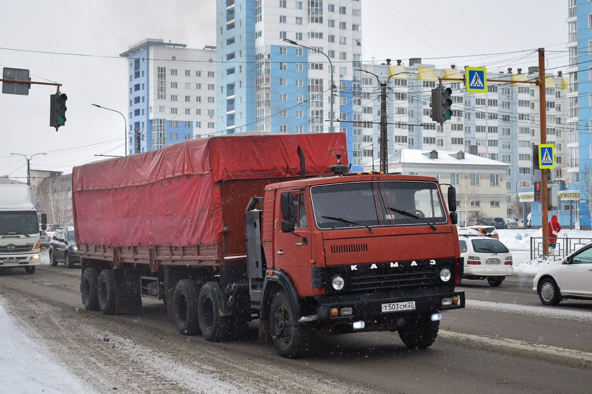 Алтайский край, № Т 503 СМ 22 — КамАЗ-5410