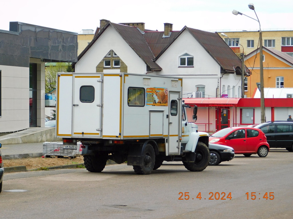 Гродненская область, № AK 8489-4 — ГАЗ-3308 «Садко»