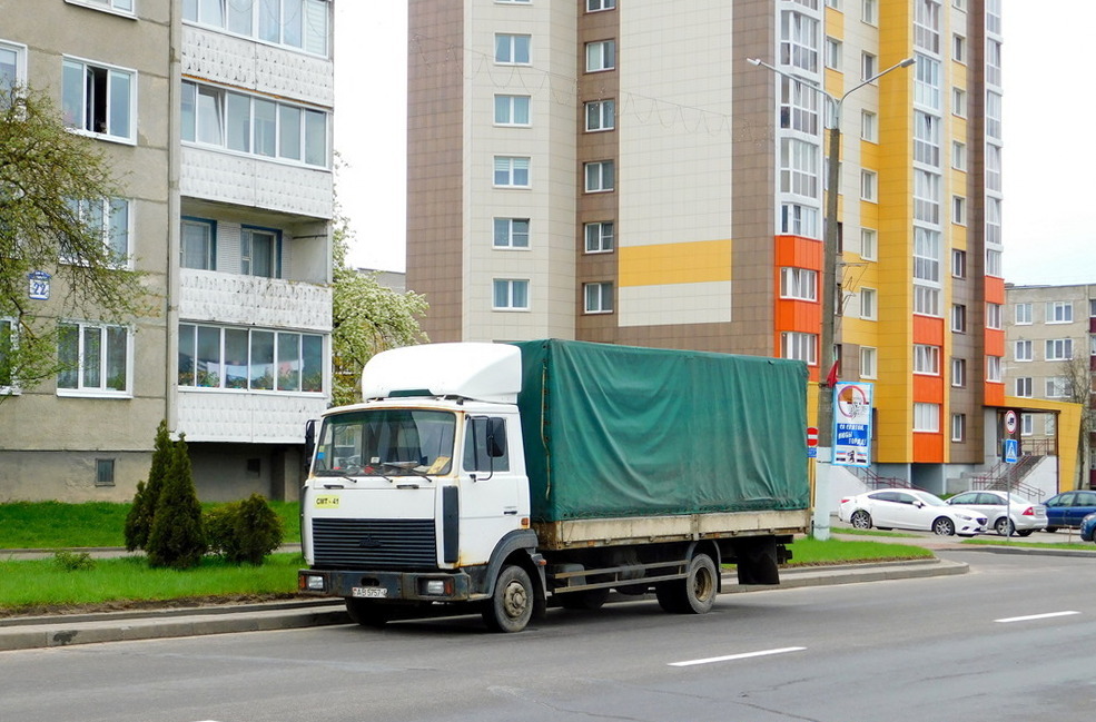 Гродненская область, № AB 5757-4 — МАЗ-4370 (общая модель)