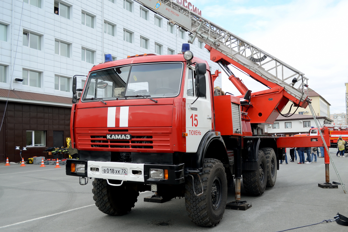 Тюменская область, № В 018 ХК 72 — КамАЗ-43114-15 [43114R]