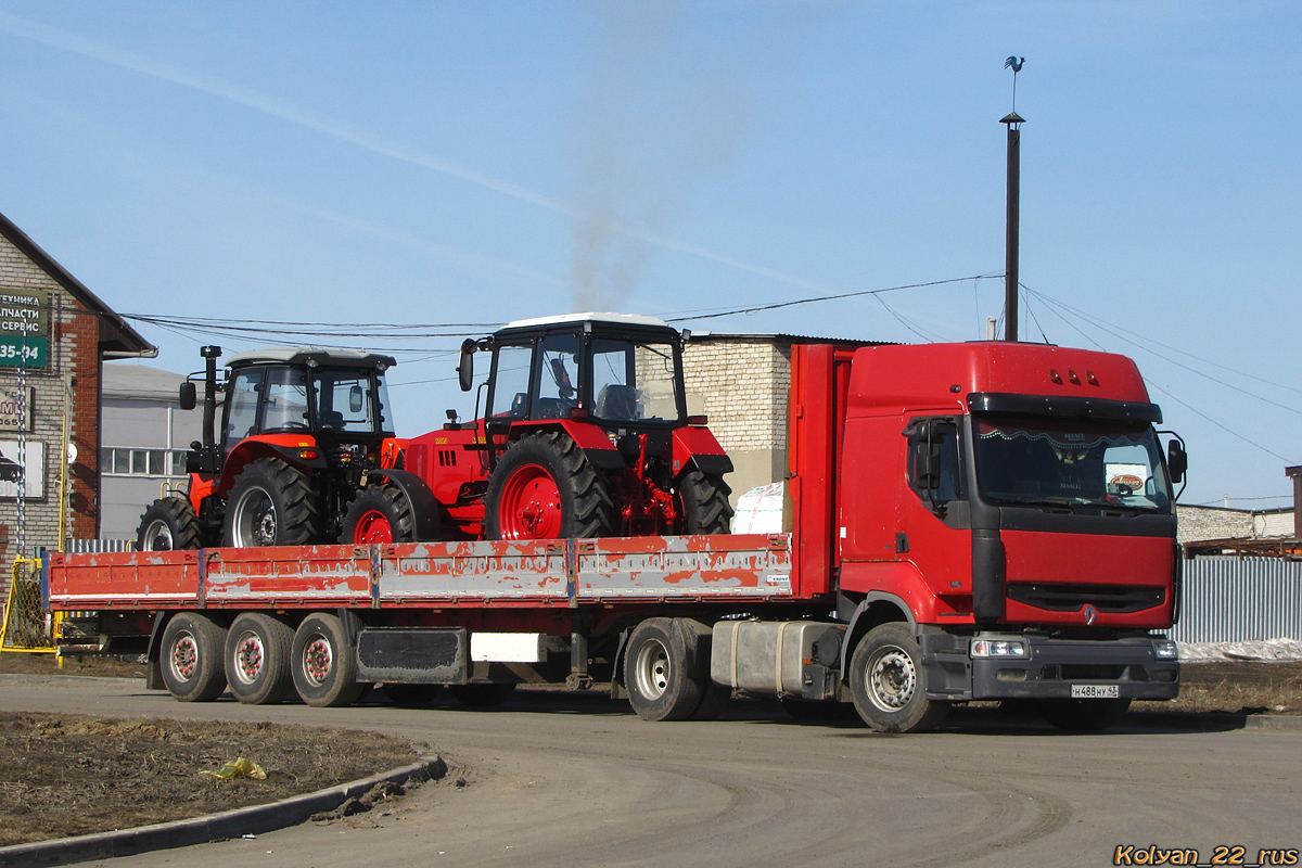 Алтайский край, № Н 488 НУ 43 — Renault Premium ('1996); Алтайский край — Новая спецтехника