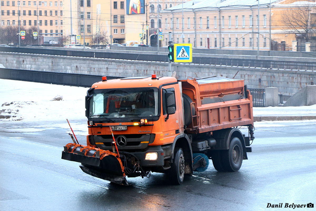 Санкт-Петербург, № В 351 АХ 178 — Mercedes-Benz Actros ('2009) 2041