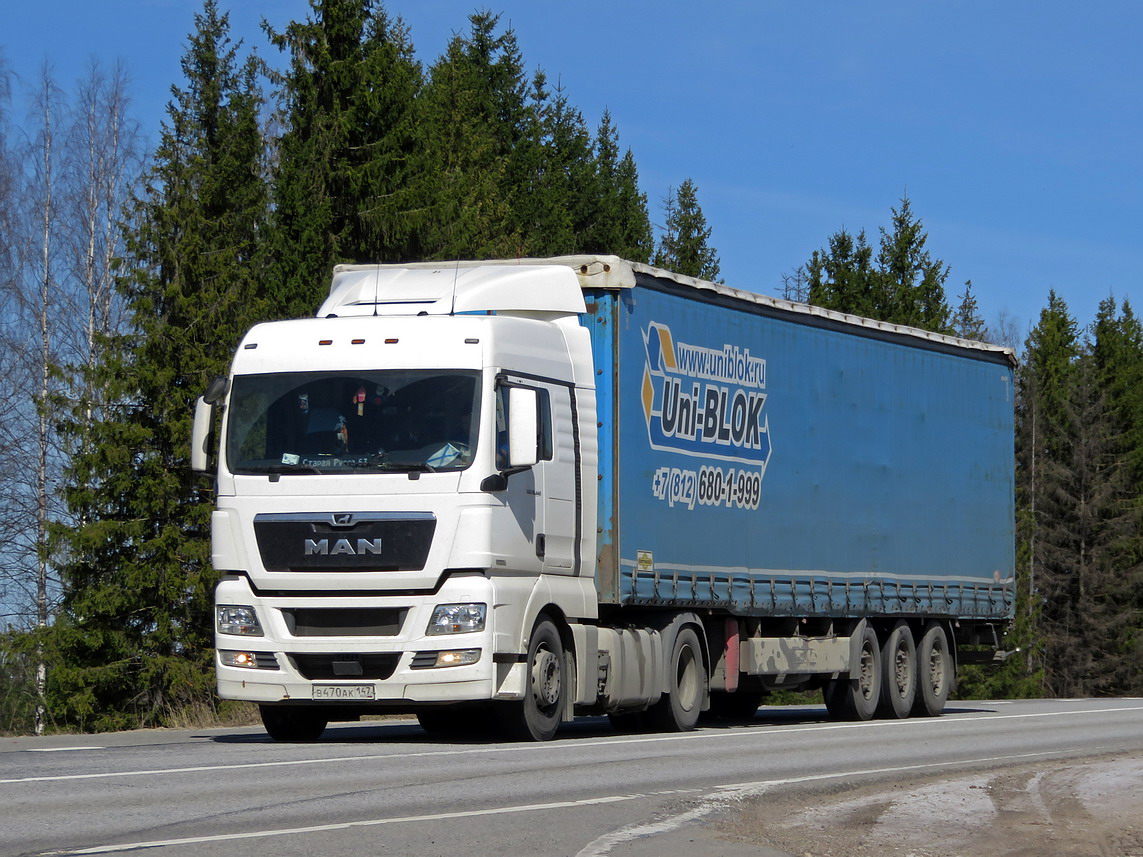 Ленинградская область, № В 470 АК 147 — MAN TGX ('2012) 18.440