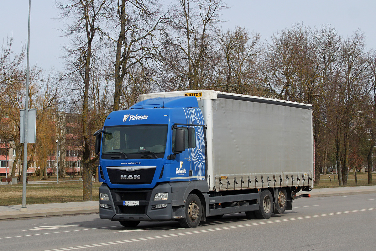 Литва, № HZT 476 — MAN TGX ('2012) 26.400