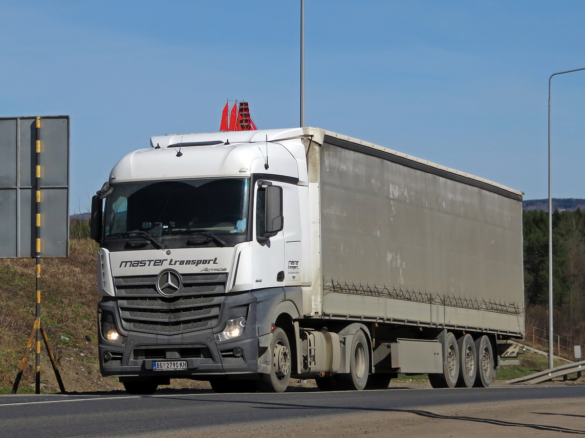 Сербия, № BG 2790-KH — Mercedes-Benz Actros ('2011) 1842