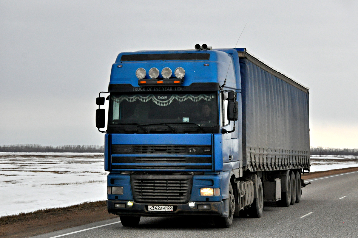 Алтайский край, № К 342 АМ 122 — DAF 95XF FT