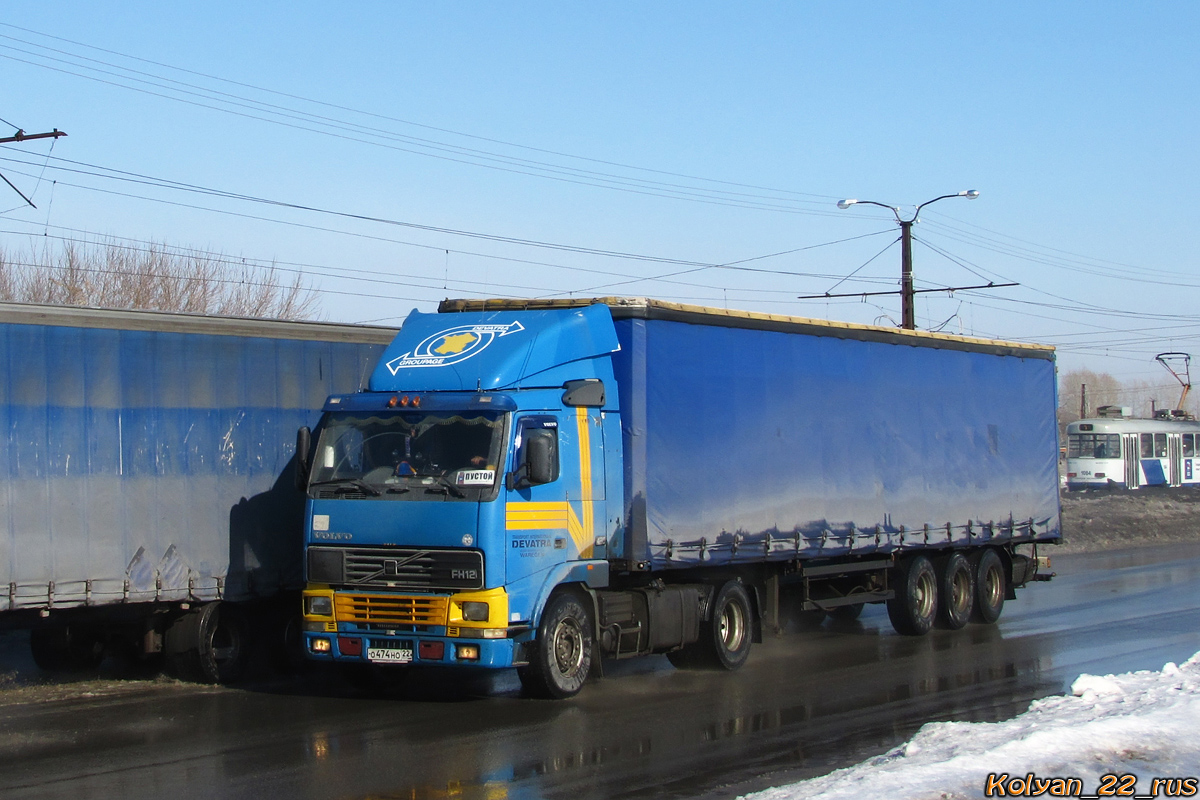 Алтайский край, № О 474 НО 22 — Volvo ('1993) FH12.420