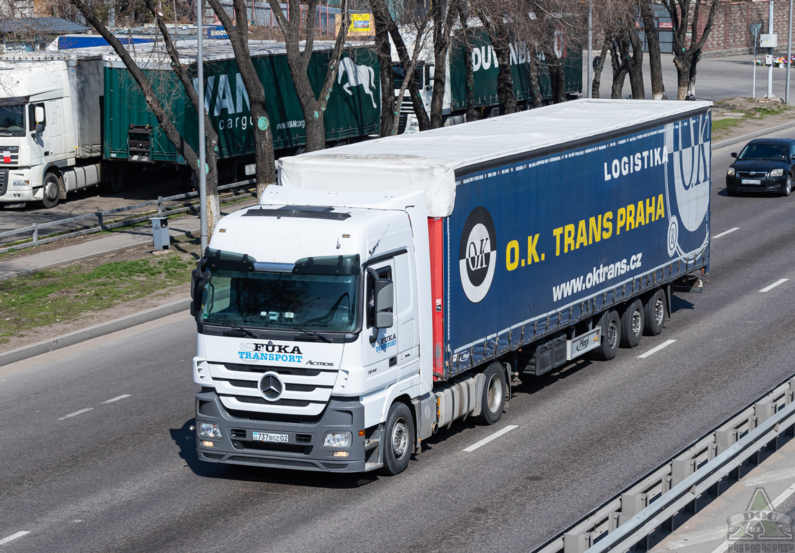 Алматы, № 737 BOZ 02 — Mercedes-Benz Actros ('2009) 1844