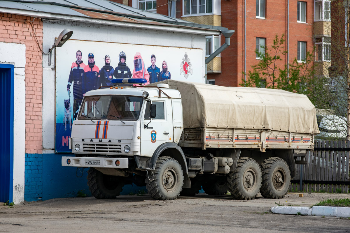 Вологодская область, № М 695 АР 35 — КамАЗ-43101