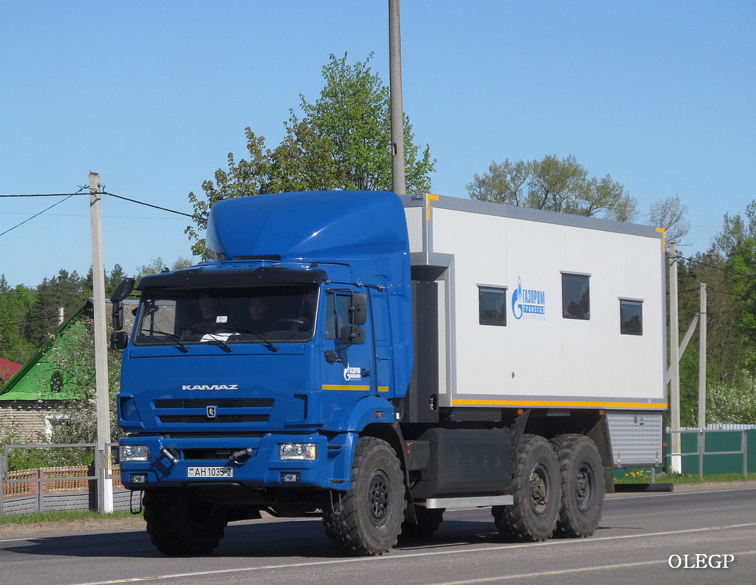 Витебская область, № АН 1035-2 — КамАЗ-43118 (общая модель)