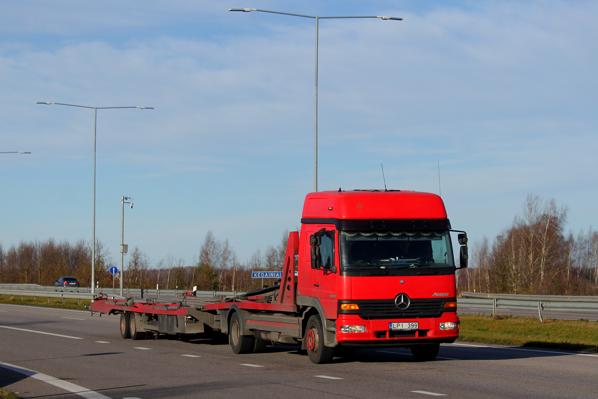 Литва, № LPI 399 — Mercedes-Benz Atego 1228