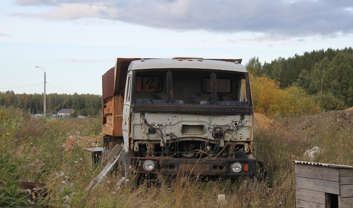 Челябинская область, № (74) Б/Н 0097 — КамАЗ-55111 (общая модель); Челябинская область — Автомобили без номеров