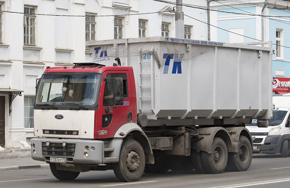 Тульская область, № Т 737 ЕТ 71 — Ford Cargo ('2003) 2530