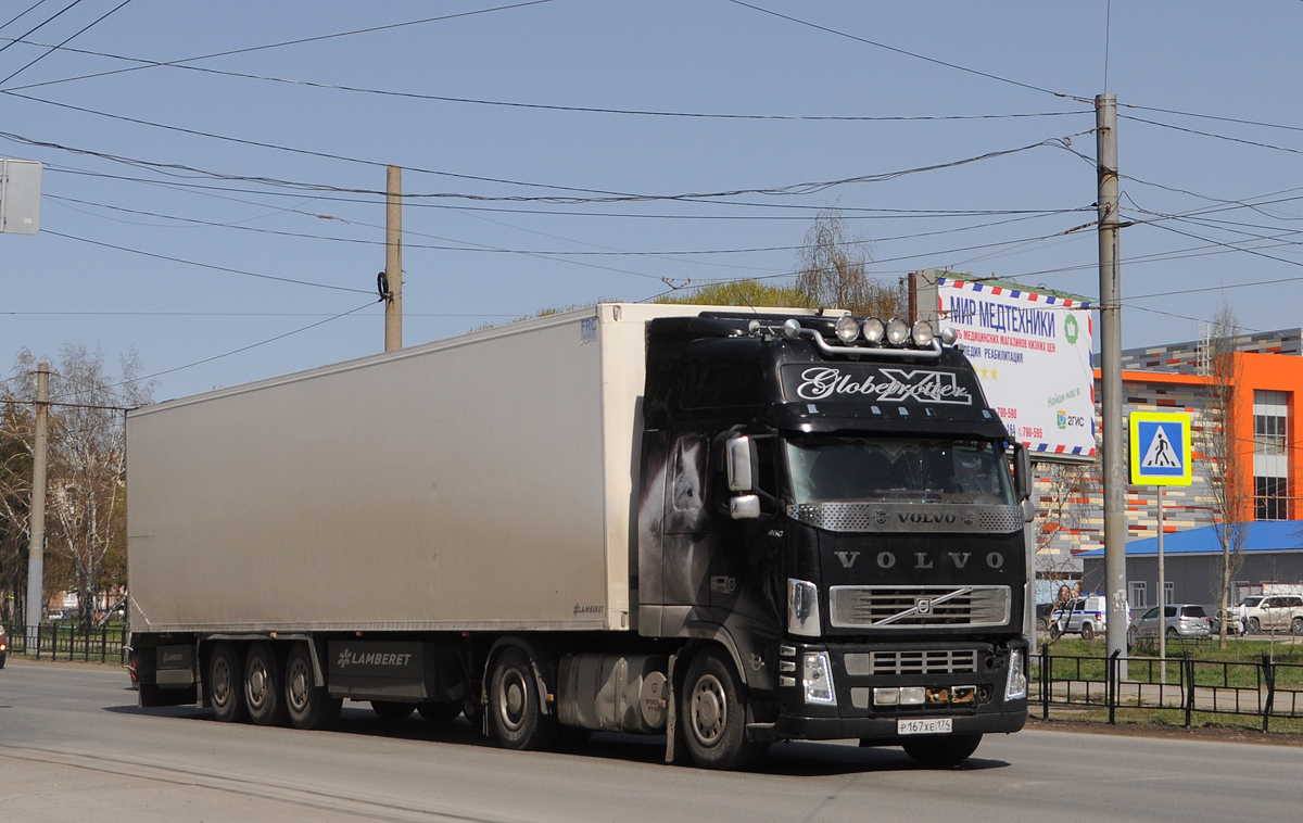 Челябинская область, № Р 167 ХЕ 174 — Volvo ('2002) FH12.460