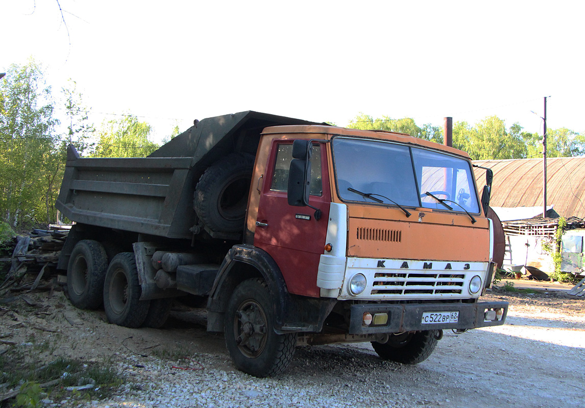 Рязанская область, № С 522 ВР 62 — КамАЗ-55111 (общая модель)