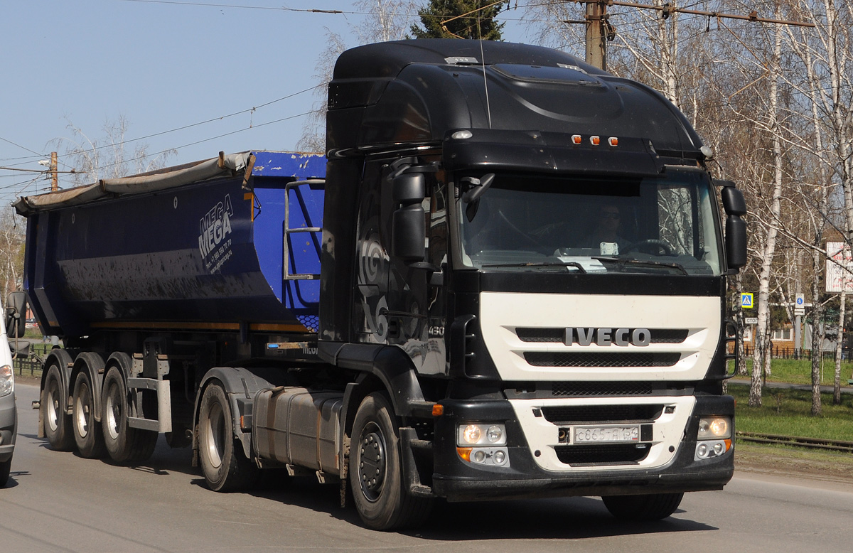 Новосибирская область, № С 865 ТН 154 — IVECO Stralis ('2007) 430