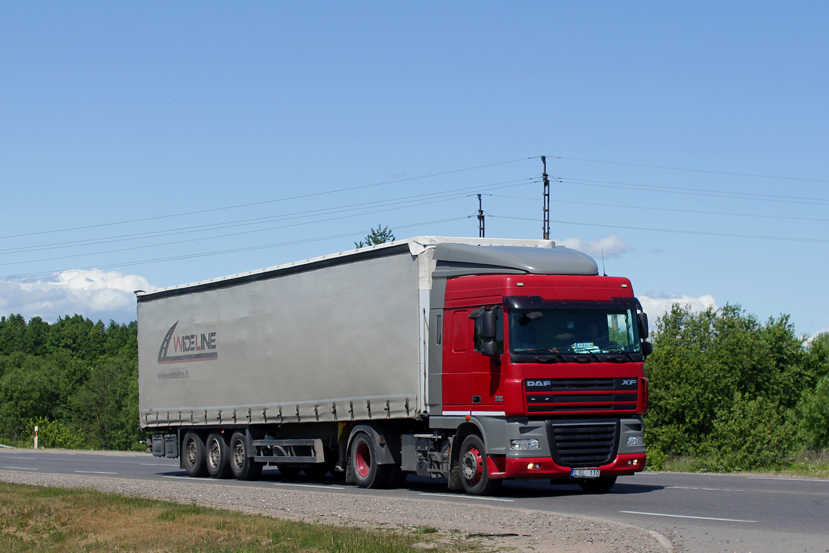 Литва, № LSL 110 — DAF XF105 FT